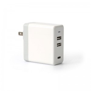 KPS-8407LC typec PD + dwa porty USB Zasilacz sieciowy (wtyczka US / EU)