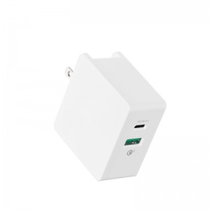 KPS-8006LC PD + 2-portowa ładowarka ścienna QC3.0 / 5V3A